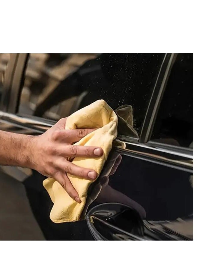 قطعة قماشية من القطن مع منظف كلين شام للتنظيف الجاف والرطب من3 قطع - Image 1